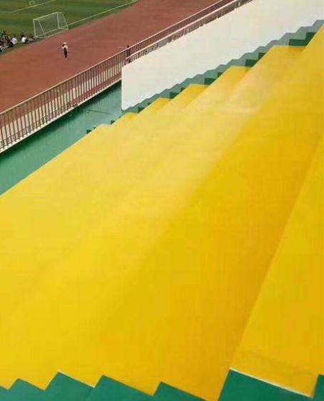 东港球场台阶翻新修补改造